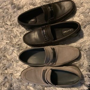 Calvin Klein loafers (2 pairs)